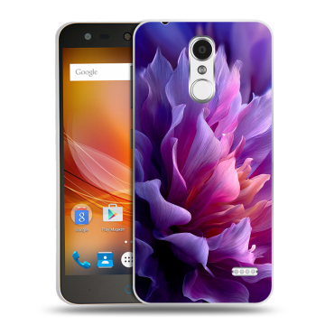 Пластиковый чехол на ZTE Blade X5 с принтом женский цветы Пластиковый чехол на ZTE Blade X5 с принтом женский цветы