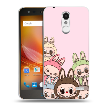 Пластиковый чехол на ZTE Blade X5 с принтом Лабубу