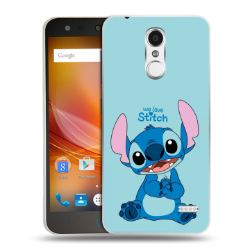 Пластиковый чехол на ZTE Blade X5 с принтом Лило и Стич Пластиковый чехол на ZTE Blade X5 с принтом Лило и Стич