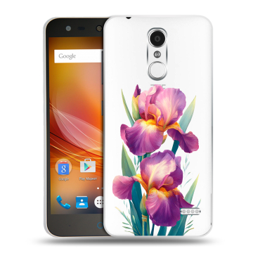 Пластиковый чехол на ZTE Blade X5 с принтом Цветы орхидеи