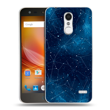 Пластиковый чехол на ZTE Blade X5 с принтом Космос звезды