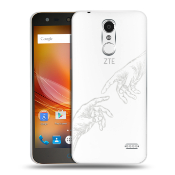 Пластиковый чехол на ZTE Blade X5 с принтом Сотворение мира