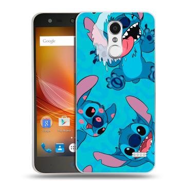 Пластиковый чехол на ZTE Blade X5 с принтом Лило и Стич Пластиковый чехол на ZTE Blade X5 с принтом Лило и Стич