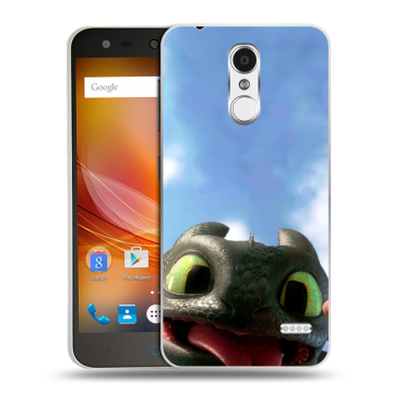 Пластиковый чехол на ZTE Blade X5 с принтом Как приручить дракона Пластиковый чехол на ZTE Blade X5 с принтом Как приручить дракона