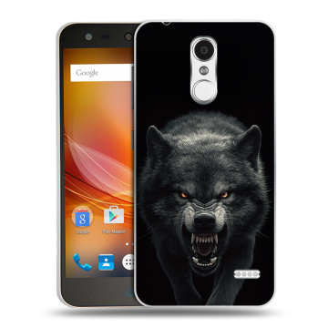 Пластиковый чехол на ZTE Blade X5 с принтом Волк Пластиковый чехол на ZTE Blade X5 с принтом Волк