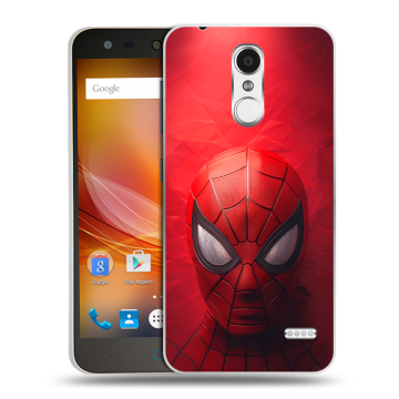 Пластиковый чехол на ZTE Blade X5 с принтом Spiderman Человек паук Пластиковый чехол на ZTE Blade X5 с принтом Spiderman Человек паук