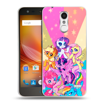 Пластиковый чехол на ZTE Blade X5 с принтом My little pony Дружба чудо Пластиковый чехол на ZTE Blade X5 с принтом My little pony Дружба чудо