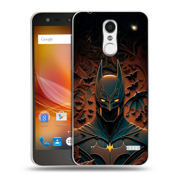 Пластиковый чехол на ZTE Blade X5 с принтом Batman Бэтмен