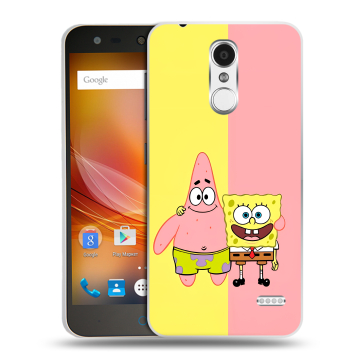 Пластиковый чехол на ZTE Blade X5 с принтом Спанч боб Спанчбоб Пластиковый чехол на ZTE Blade X5 с принтом Спанч боб Спанчбоб