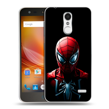 Пластиковый чехол на ZTE Blade X5 с принтом Spiderman Человек паук Пластиковый чехол на ZTE Blade X5 с принтом Spiderman Человек паук