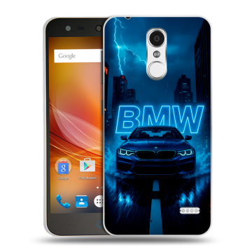 Пластиковый чехол на ZTE Blade X5 с принтом BMW БМВ Пластиковый чехол на ZTE Blade X5 с принтом BMW БМВ