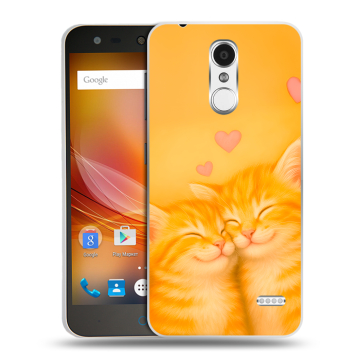 Пластиковый чехол на ZTE Blade X5 с принтом Милые котята Пластиковый чехол на ZTE Blade X5 с принтом Милые котята