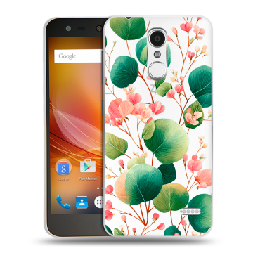 Пластиковый чехол на ZTE Blade X5 с принтом женский