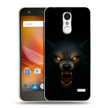 Пластиковый чехол на ZTE Blade X5 с принтом Волк