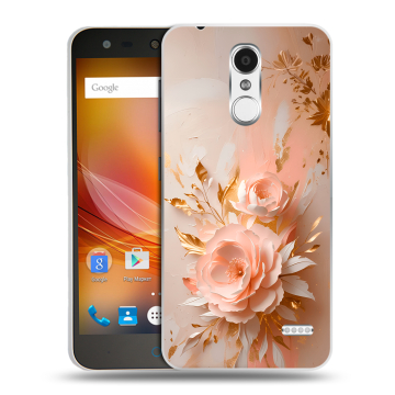 Пластиковый чехол на ZTE Blade X5 с принтом женский