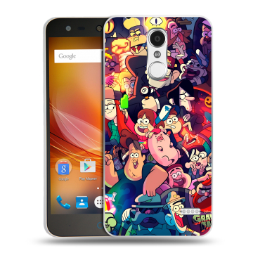 Пластиковый чехол на ZTE Blade X5 с принтом Gravity Falls Гравити Фолз Пластиковый чехол на ZTE Blade X5 с принтом Gravity Falls Гравити Фолз