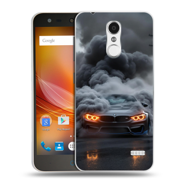 Пластиковый чехол на ZTE Blade X5 с принтом BMW БМВ