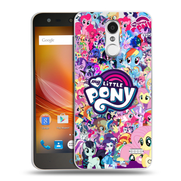 Пластиковый чехол на ZTE Blade X5 с принтом My little pony Дружба чудо Пластиковый чехол на ZTE Blade X5 с принтом My little pony Дружба чудо