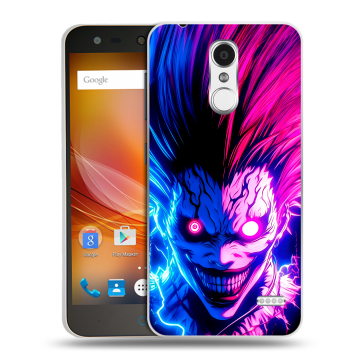 Пластиковый чехол на ZTE Blade X5 с принтом Death note Тетрадь смерти