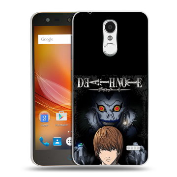 Пластиковый чехол на ZTE Blade X5 с принтом Death note Тетрадь смерти