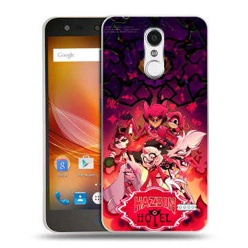 Пластиковый чехол на ZTE Blade X5 с принтом Hazbin Hotel Отель Хазбин Пластиковый чехол на ZTE Blade X5 с принтом Hazbin Hotel Отель Хазбин