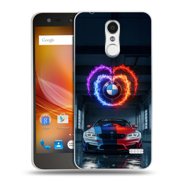 Пластиковый чехол на ZTE Blade X5 с принтом BMW БМВ Пластиковый чехол на ZTE Blade X5 с принтом BMW БМВ