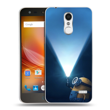 Пластиковый чехол на ZTE Blade X5 с принтом Миньоны Пластиковый чехол на ZTE Blade X5 с принтом Миньоны