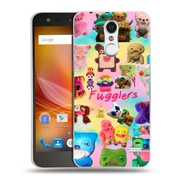 Пластиковый чехол на ZTE Blade X5 с принтом Флагер Fuggler