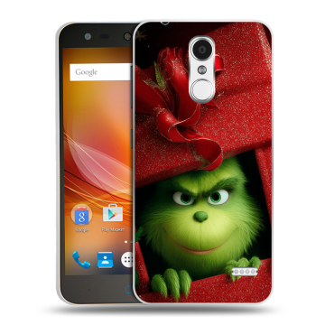 Пластиковый чехол на ZTE Blade X5 с принтом Новый год