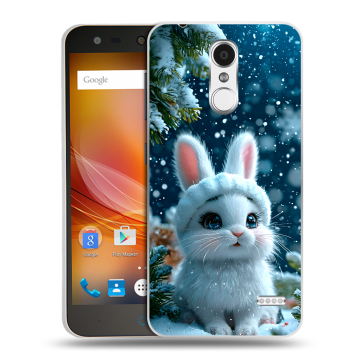 Пластиковый чехол на ZTE Blade X5 с принтом Новый год