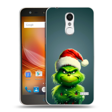 Пластиковый чехол на ZTE Blade X5 с принтом Новый год