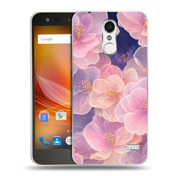 Пластиковый чехол на ZTE Blade X5 с принтом женский
