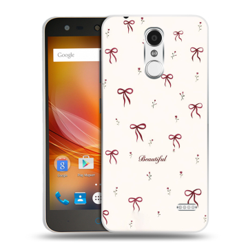 Пластиковый чехол на ZTE Blade X5 с принтом для девочек