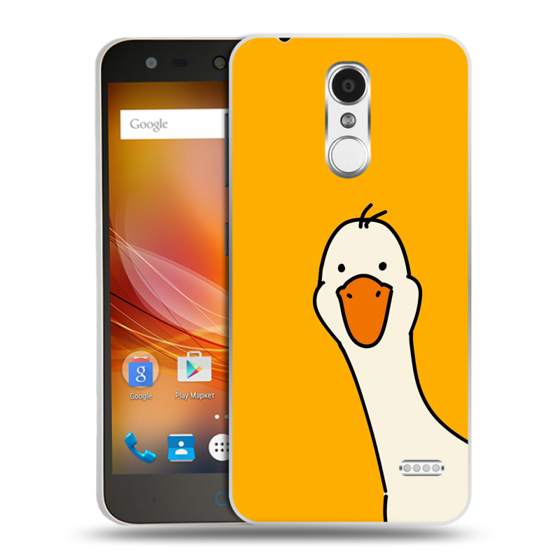 Пластиковый чехол на ZTE Blade X5 с принтом Утка Пластиковый чехол на ZTE Blade X5 с принтом Утка
