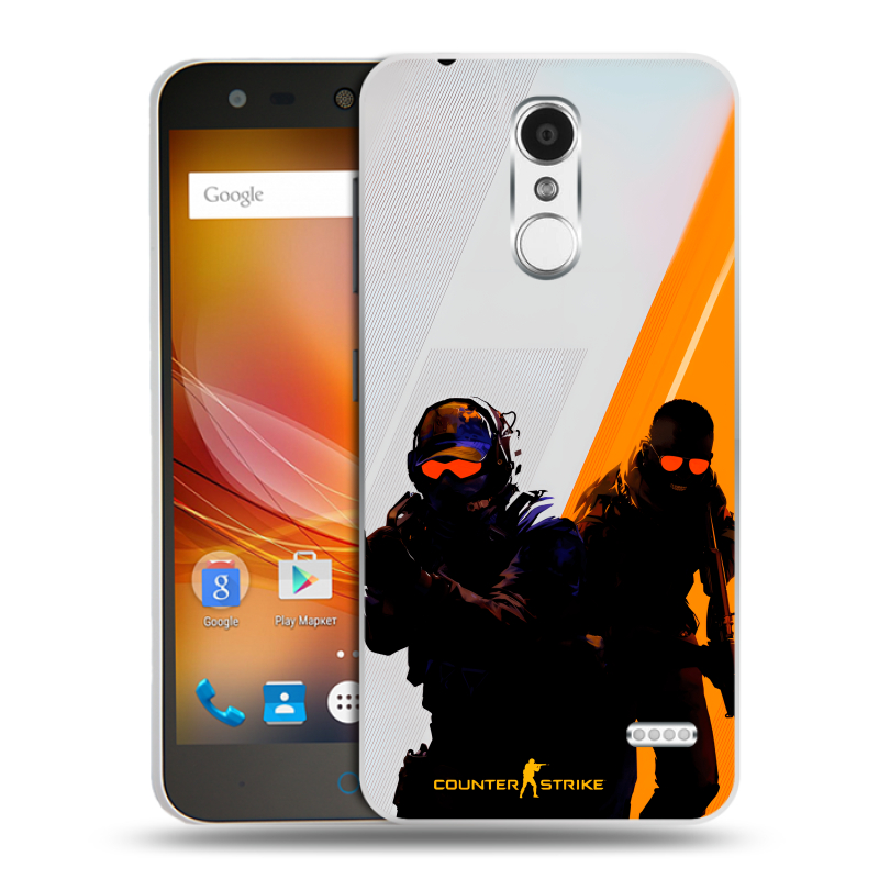 Пластиковый чехол на ZTE Blade X5 с принтом Контер страйк Counter strike Пластиковый чехол на ZTE Blade X5 с принтом Контер страйк Counter strike