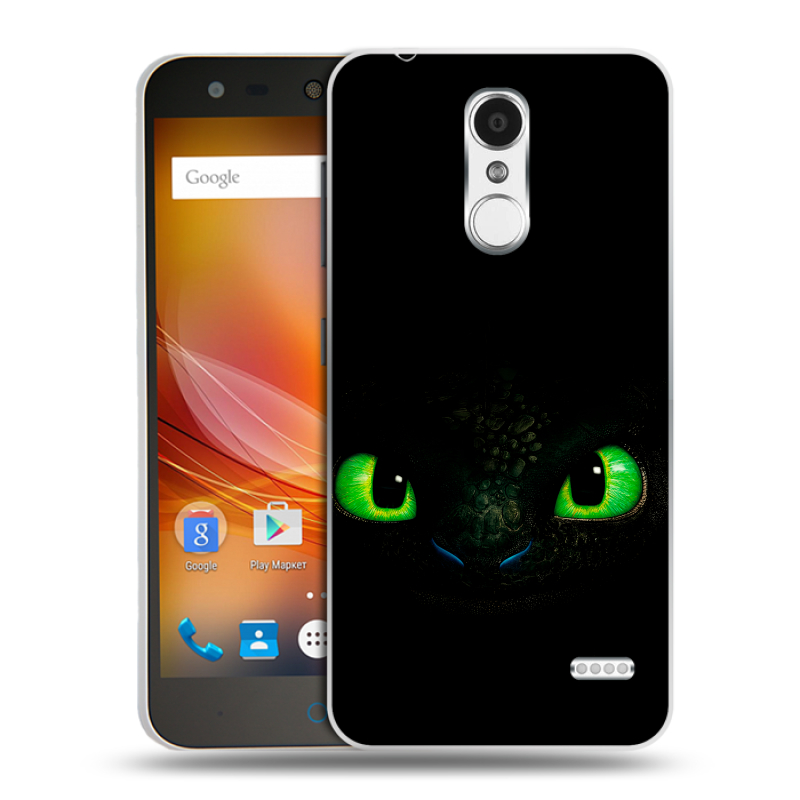 Пластиковый чехол на ZTE Blade X5 с принтом Как приручить дракона Пластиковый чехол на ZTE Blade X5 с принтом Как приручить дракона