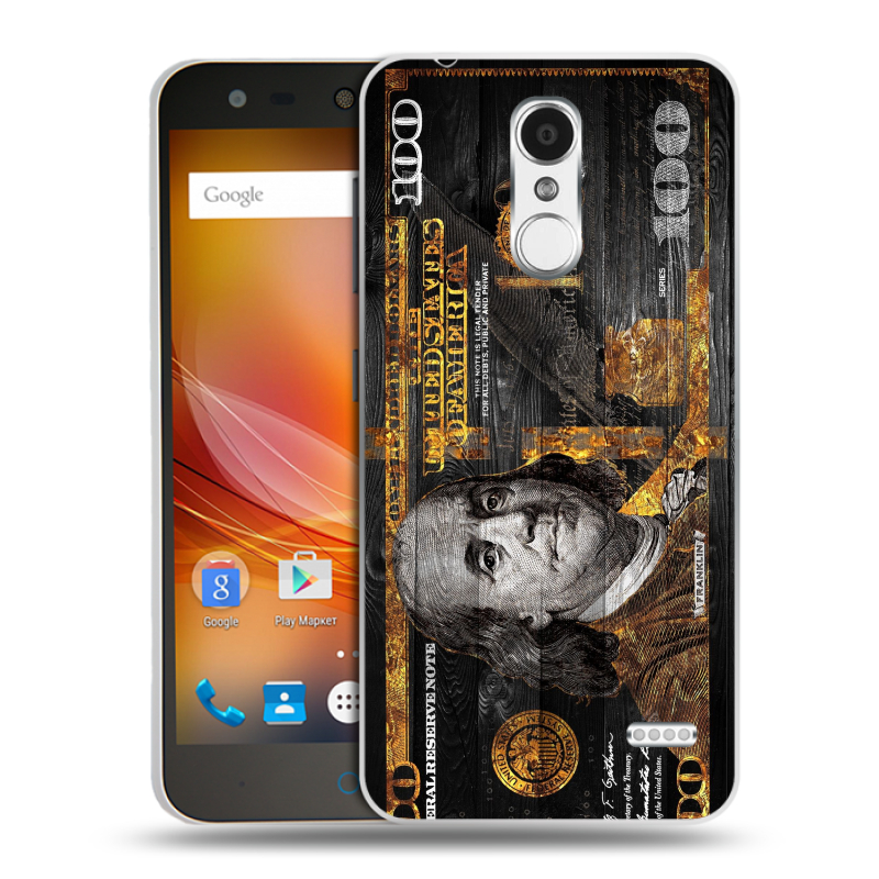 Пластиковый чехол на ZTE Blade X5 с принтом Доллар деньги Пластиковый чехол на ZTE Blade X5 с принтом Доллар деньги