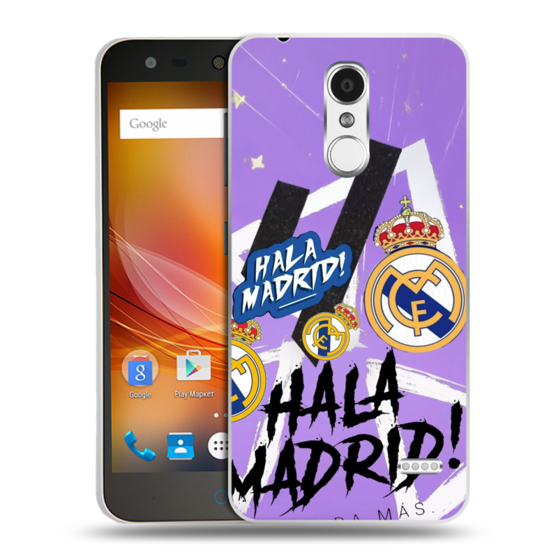 Пластиковый чехол на ZTE Blade X5 с принтом Real Madrid Реал Мадрид Пластиковый чехол на ZTE Blade X5 с принтом Real Madrid Реал Мадрид
