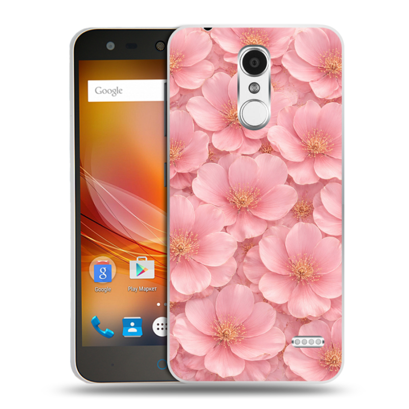Пластиковый чехол на ZTE Blade X5 с принтом женский Пластиковый чехол на ZTE Blade X5 с принтом женский