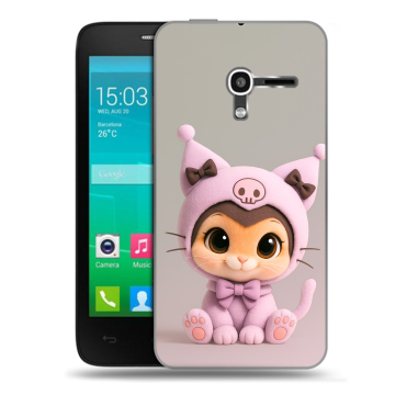 Пластиковый чехол на Alcatel One Touch Pop D3 с принтом Куроми Kuromi 
