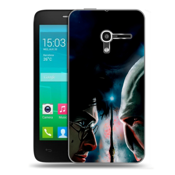 Пластиковый чехол на Alcatel One Touch Pop D3 с принтом Гарри Поттер Harry Potter