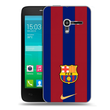 Пластиковый чехол на Alcatel One Touch Pop D3 с принтом Барселона Barcelona