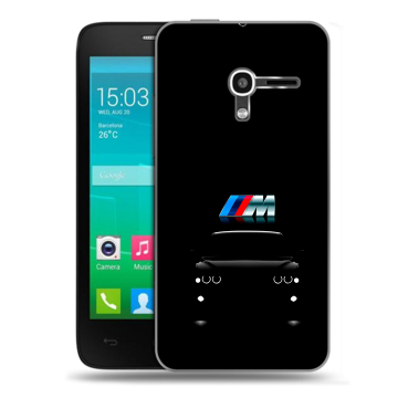 Пластиковый чехол на Alcatel One Touch Pop D3 с принтом БМВ BMW Пластиковый чехол на Alcatel One Touch Pop D3 с принтом БМВ BMW