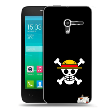 Пластиковый чехол на Alcatel One Touch Pop D3 с принтом One Piece Ван Пис