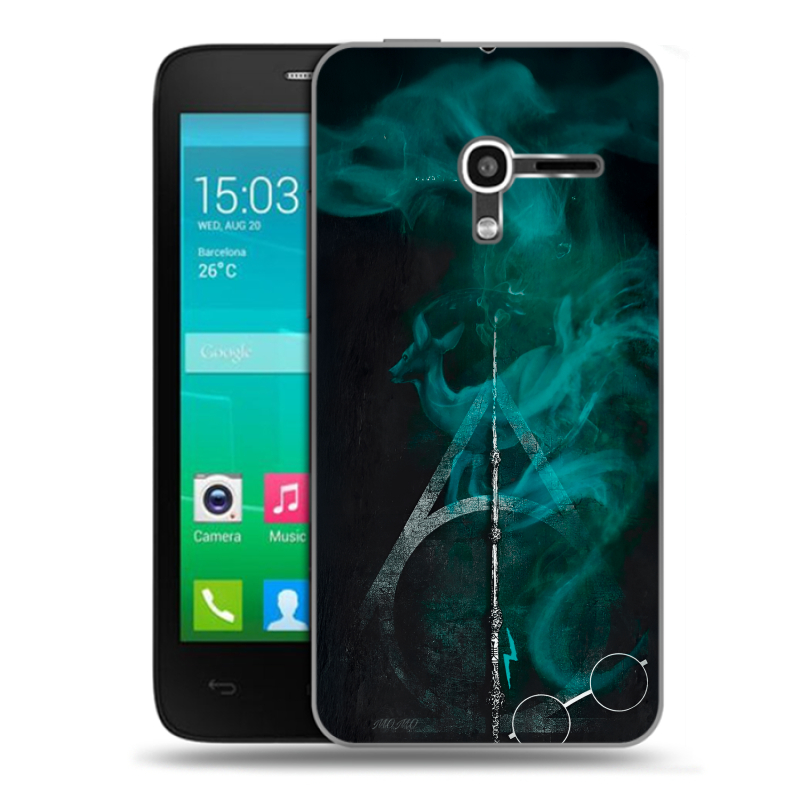 Пластиковый чехол на Alcatel One Touch Pop D3 с принтом Гарри Поттер Harry Potter Пластиковый чехол на Alcatel One Touch Pop D3 с принтом Гарри Поттер Harry Potter