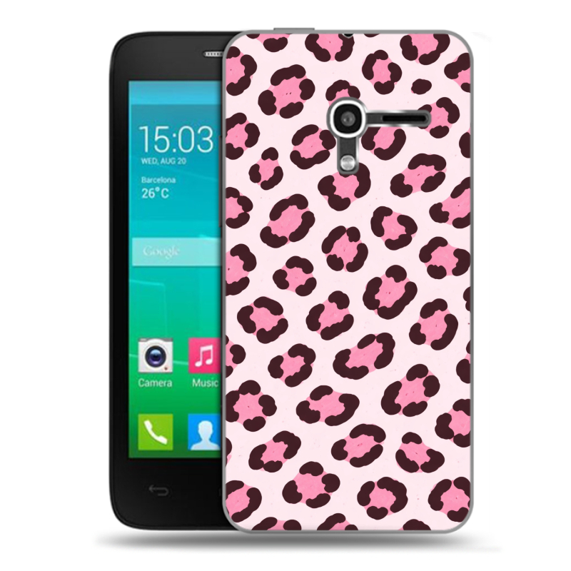 Пластиковый чехол на Alcatel One Touch Pop D3 с принтом для девочек Пластиковый чехол на Alcatel One Touch Pop D3 с принтом для девочек