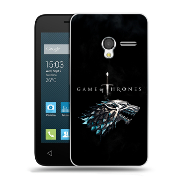 Пластиковый чехол на Alcatel One Touch Pixi 3 (4.5) с принтом Игра Престолов Game Thrones Пластиковый чехол на Alcatel One Touch Pixi 3 (4.5) с принтом Игра Престолов Game Thrones