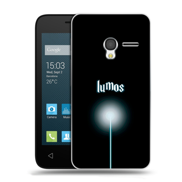 Пластиковый чехол на Alcatel One Touch Pixi 3 (4.5) с принтом Harry Potter Гарри Поттер Пластиковый чехол на Alcatel One Touch Pixi 3 (4.5) с принтом Harry Potter Гарри Поттер