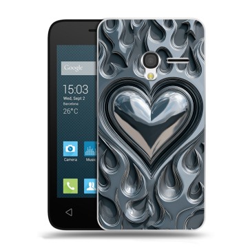 Пластиковый чехол на Alcatel One Touch Pixi 3 (4.5) с принтом Y2K Пластиковый чехол на Alcatel One Touch Pixi 3 (4.5) с принтом Y2K