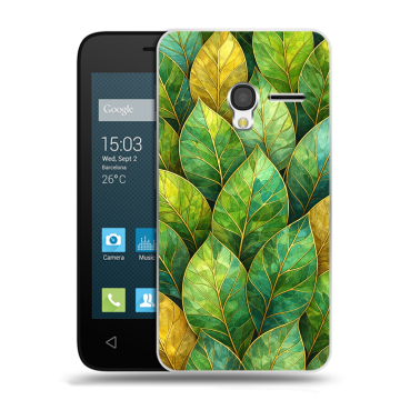 Пластиковый чехол на Alcatel One Touch Pixi 3 (4.5) с принтом женский Пластиковый чехол на Alcatel One Touch Pixi 3 (4.5) с принтом женский